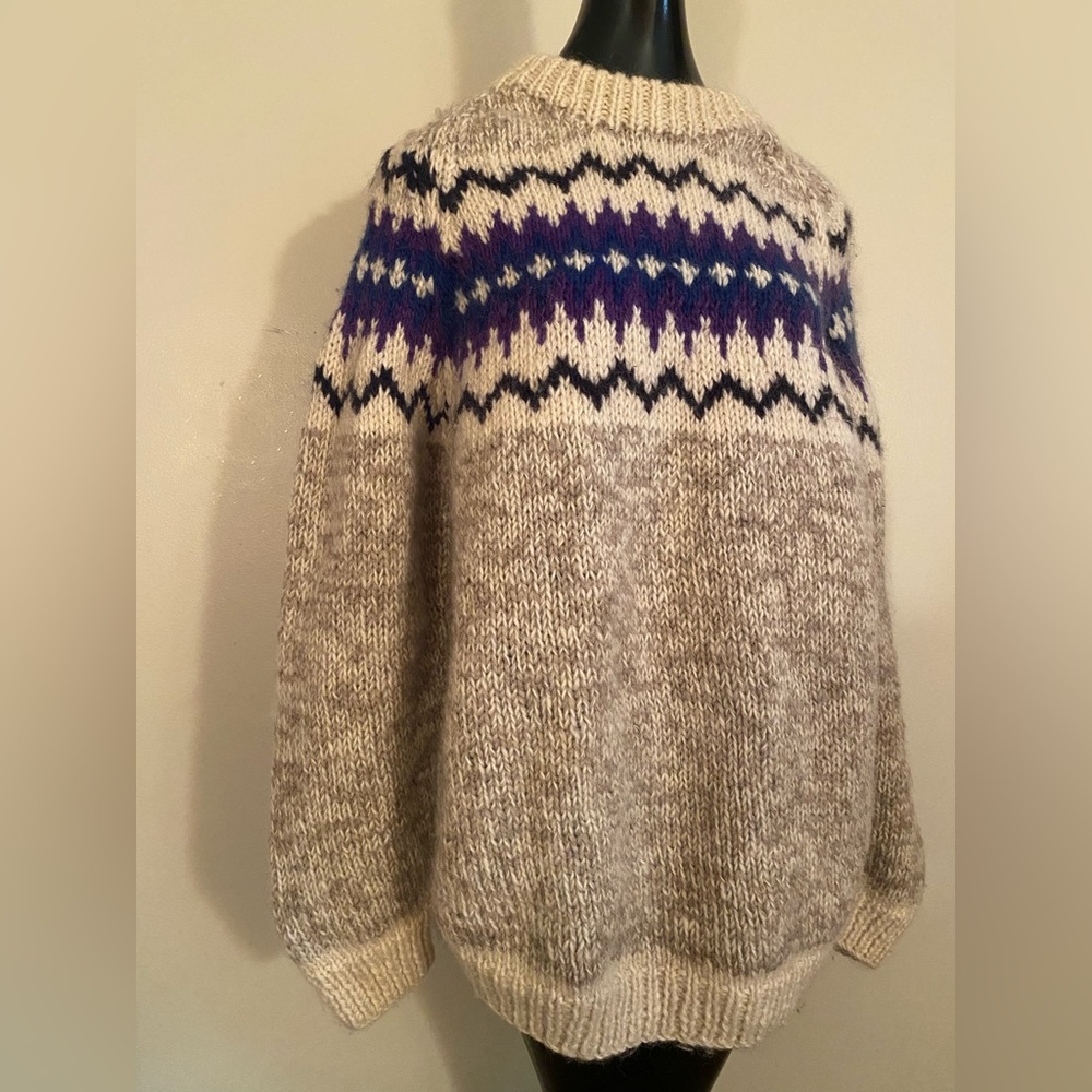 100% wool sweater